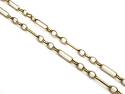9ct Yellow Gold Round Figaro Chain