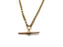 9ct T-Bar Double Belcher Chain