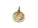 9ct Double Sided St.Christopher Pendant