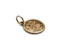 9ct Double Sided St.Christopher Pendant