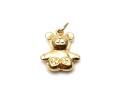 9ct Yellow Gold Teddy Bear Charm