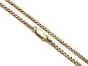 9ct Yellow Gold Curb Chain 18 Inch
