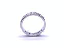 18ct White Gold Diamond Starburst Ring