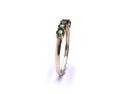 9ct Chrome Diopside 5 Stone Ring