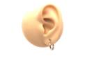 9ct Yellow Gold Twisted Hoop Earrings