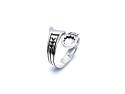 Silver Spanner Ring