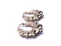 9ct Yellow Gold Round Creole Hoop Earrings 19mm
