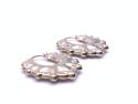 9ct Yellow Gold Round Creole Hoop Earrings 29mm