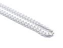 Silver Close Curb Chain 30 Inch