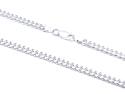 Silver Close Curb Chain 30 Inch