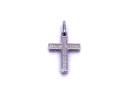 9ct White Gold Cross Pendant
