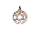 9ct Yellow Gold Star of David Pendant