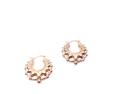 9ct Yellow Gold Round Creole Hoop Earrings