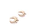 9ct Yellow Gold Round Creole Hoop Earrings