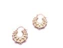 9ct Yellow Gold Baby Creole Hoop Earrings