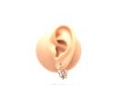 9ct Yellow Gold Round Creole Hoop Earrings