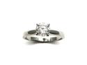 Platinum Diamond Solitaire Ring