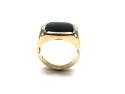 9ct Yellow Gold Bloodstone Signet Ring