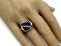 9ct Yellow Gold Bloodstone Signet Ring