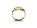 9ct Yellow Gold Diamond Gents Ring