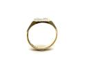 9ct Yellow Gold Diamond Signet Ring
