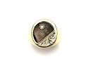 9ct Yellow Gold Diamond Signet Ring