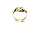 18ct Yellow Gold Diamond Double Snake Ring
