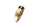 9ct Yellow Gold Buckle Ring