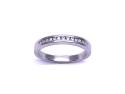 9ct White Gold Diamond Eternity Ring