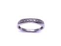 9ct White Gold Diamond Eternity Ring