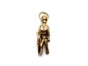9ct Yellow Gold Queens Guard Charm