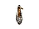 9ct Yellow Gold CZ Shoe Charm