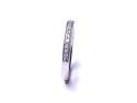 Platinum Diamond Eternity Ring 0.13ct