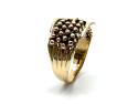 9ct Yellow Gold Buckle Keeper Ring