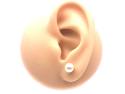 9ct Yellow Gold Pearl Studs 6.5mm