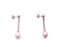 9ct Yellow Gold Pearl Drop Earrings