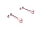 9ct Yellow Gold Pearl Drop Earrings