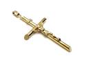 9ct Yellow Gold Crucifix Pendant