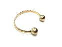 9ct Yellow Gold Baby Torque Bangle