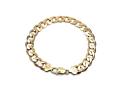 9ct Flat Curb Bracelet 8 1/2 Inch