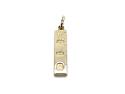 9ct Yellow Gold Ingot Pendant