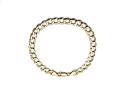 9ct Yellow Gold Curb Bracelet 9 Inch