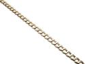 9ct Yellow Gold Curb Bracelet 9 Inch