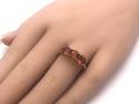9ct Labrodorite 3 Stone Ring