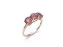 9ct Labrodorite 3 Stone Ring