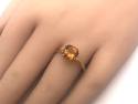 9ct Scapolite Solitaire Ring