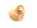 9ct Simulated Dress Pearl Stud Earrings