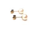 9ct Simulated Dress Pearl Stud Earrings