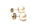 9ct Simulated Dress Pearl Stud Earrings
