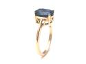 9ct Yellow Gold Kyanite Solitaire Ring